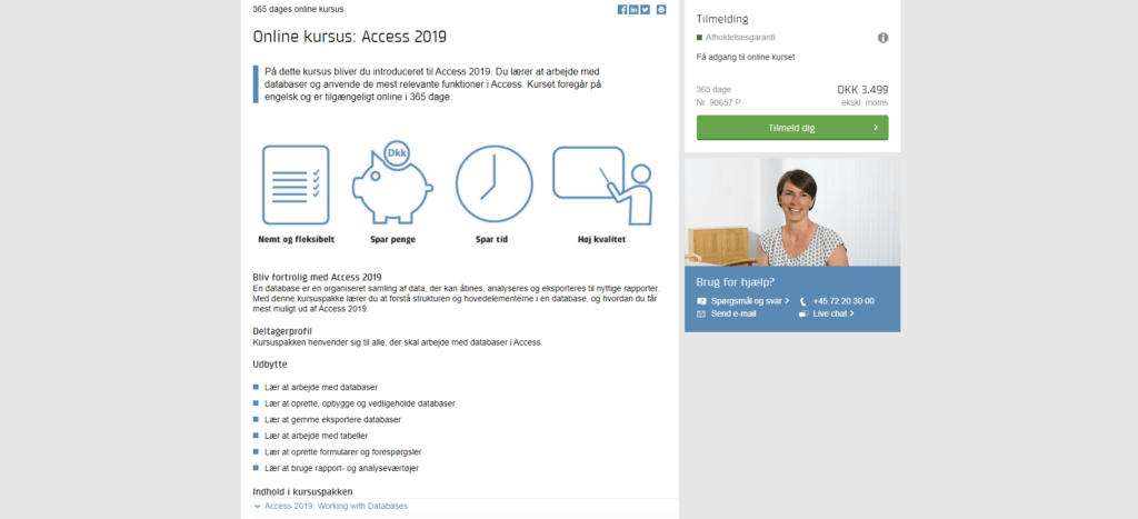 Onlinekursus - Microsoft Access